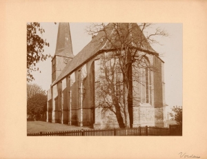 F174 Gezicht op de Dorpskerk of Antoniuskerk te Vorden (1896)